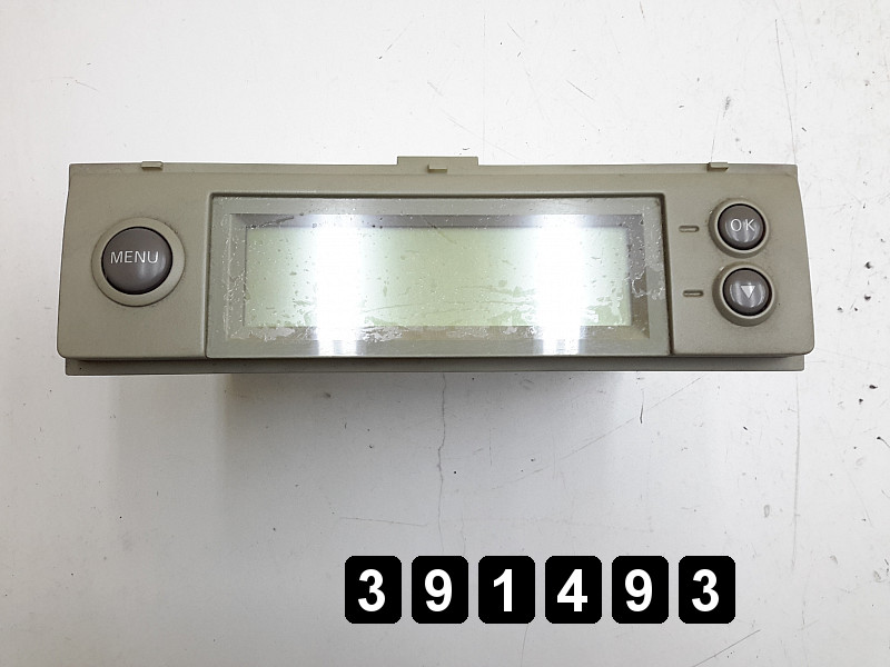 NISSAN MICRA k12 CAR Info Display LCD CID ax607 