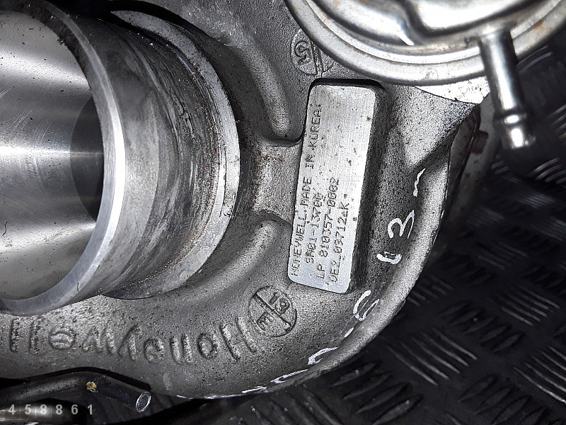 2013 MAZDA 6 TURBOCHARGER TURBINE DIESEL 2200TD SH0113700 